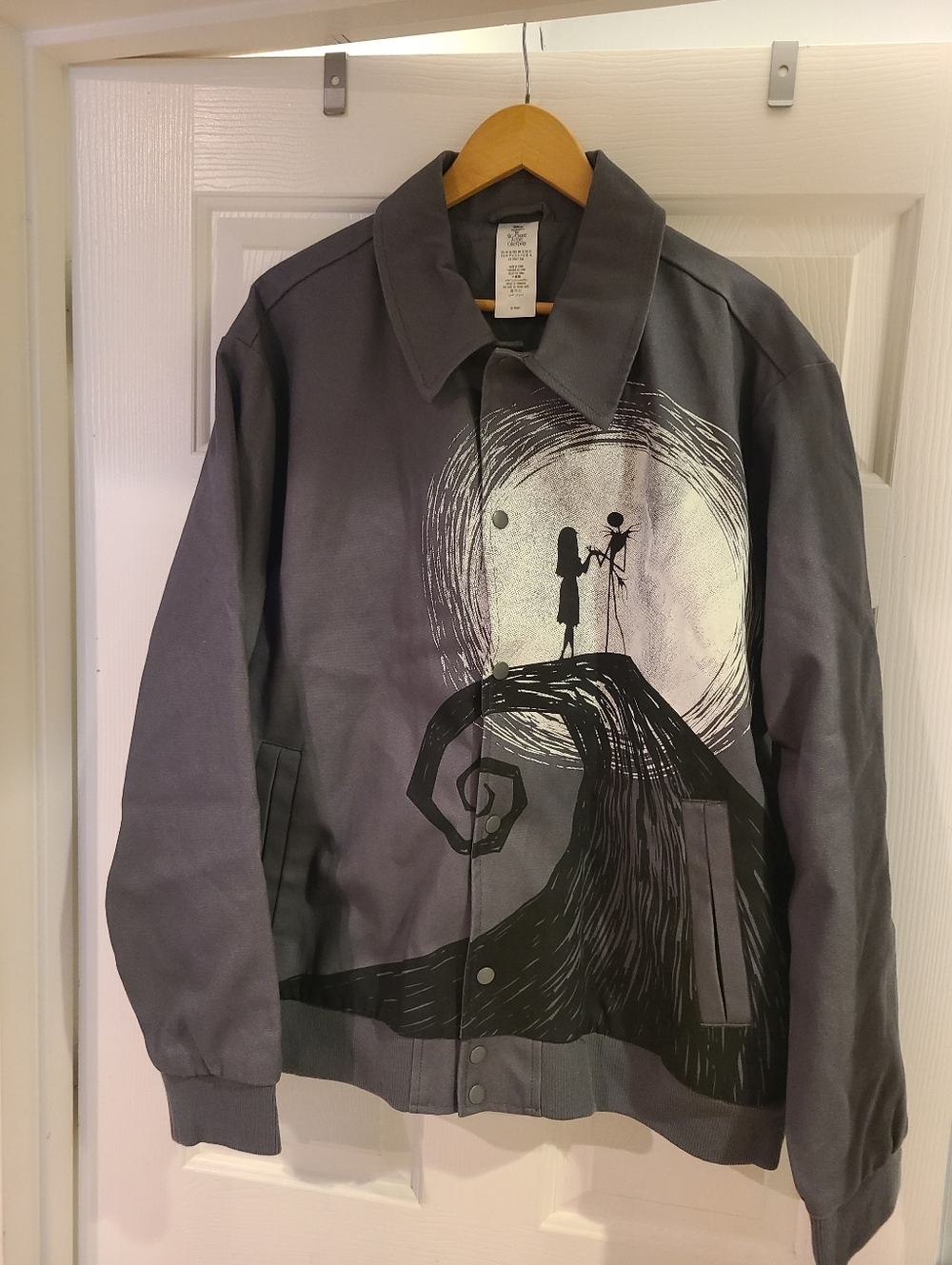 Disney Parks Disney Tim Burtons The Nightmare Before Christmas Jacket Sz XL, New
